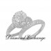 2.90 Ct Women's Round Cut Diamond Engagement Ring 14 Kt
